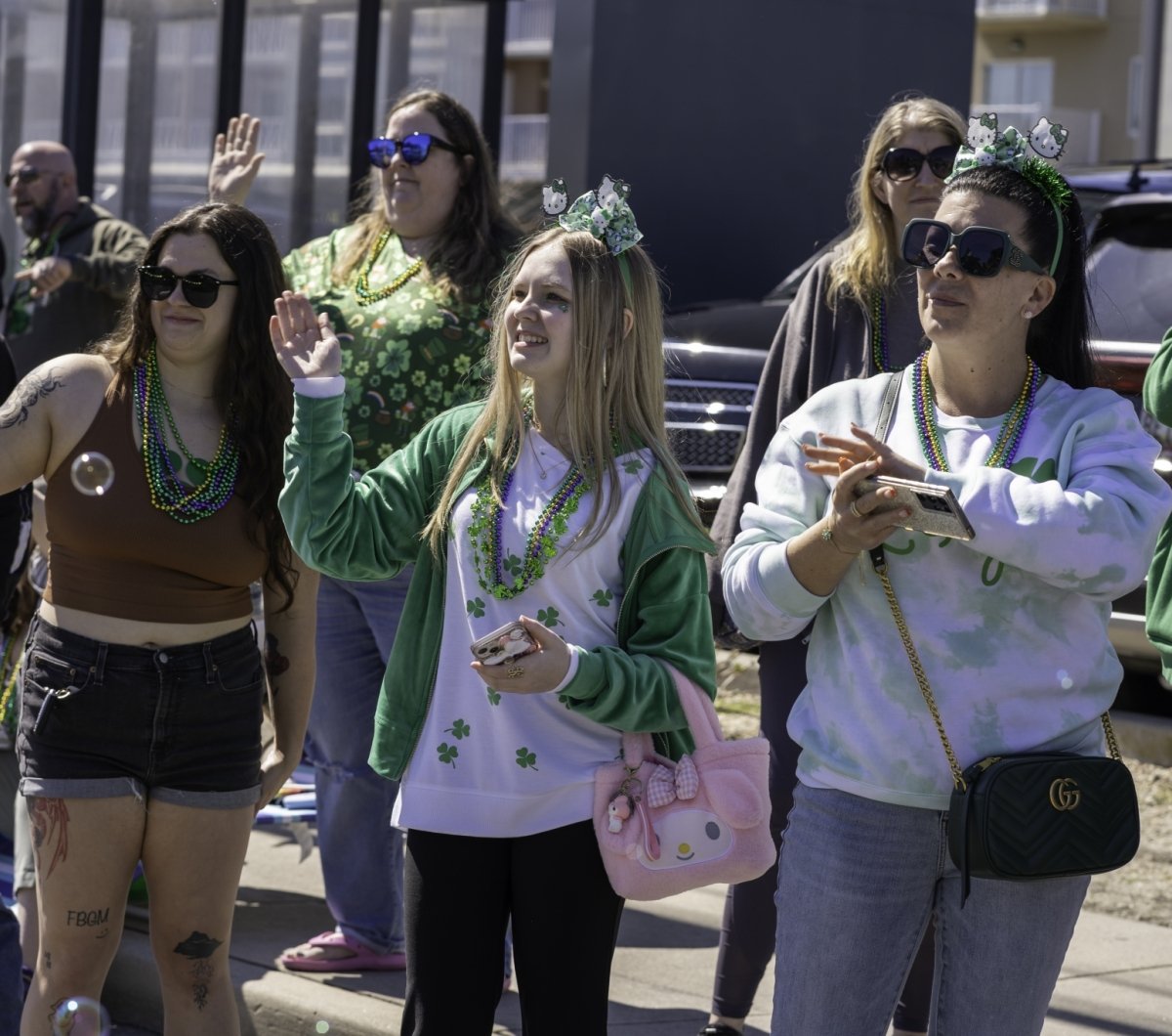 Parade spectators